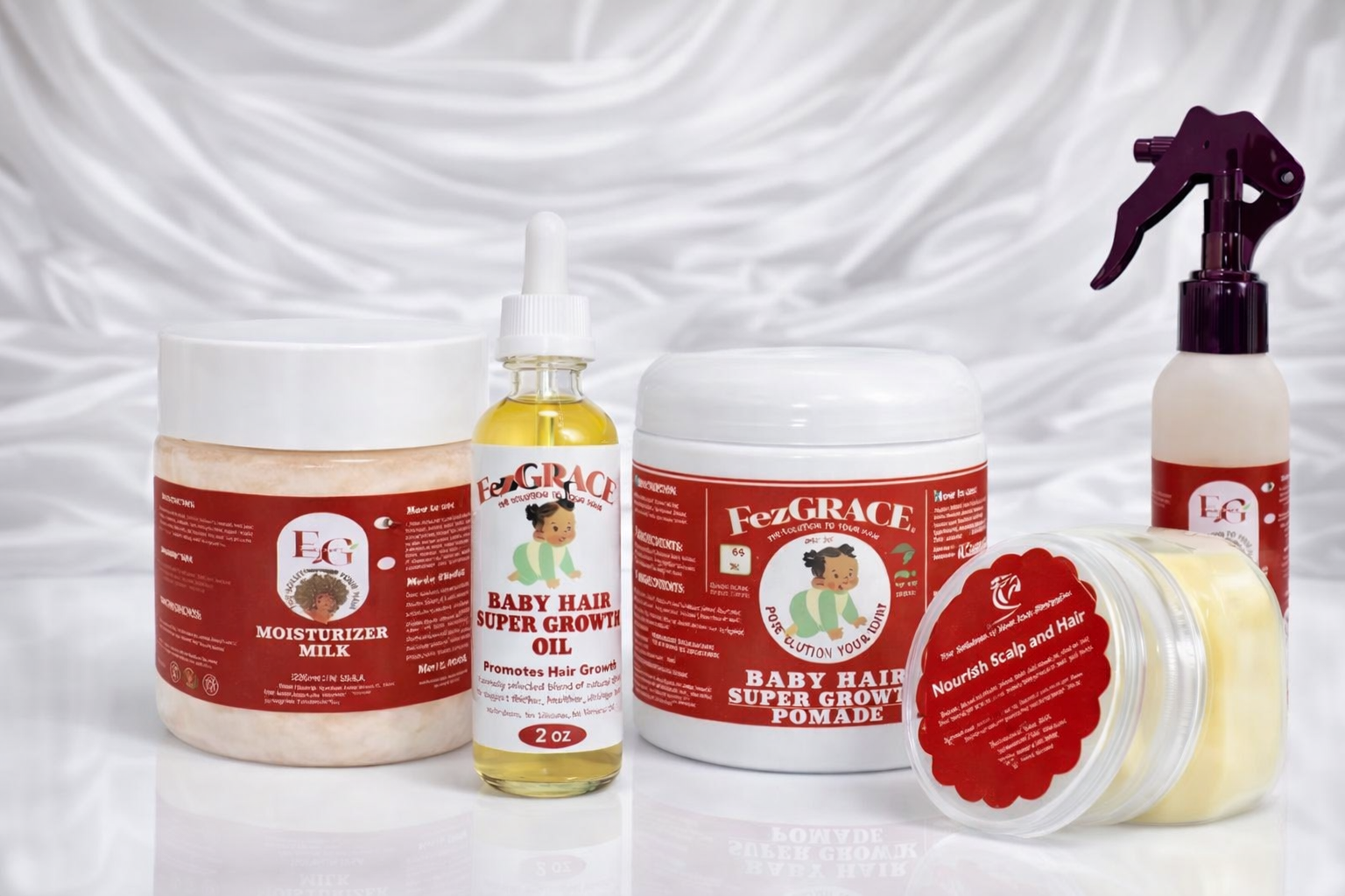 BABY 1-YEAR-OLD HAIR GROWTH CARE SET