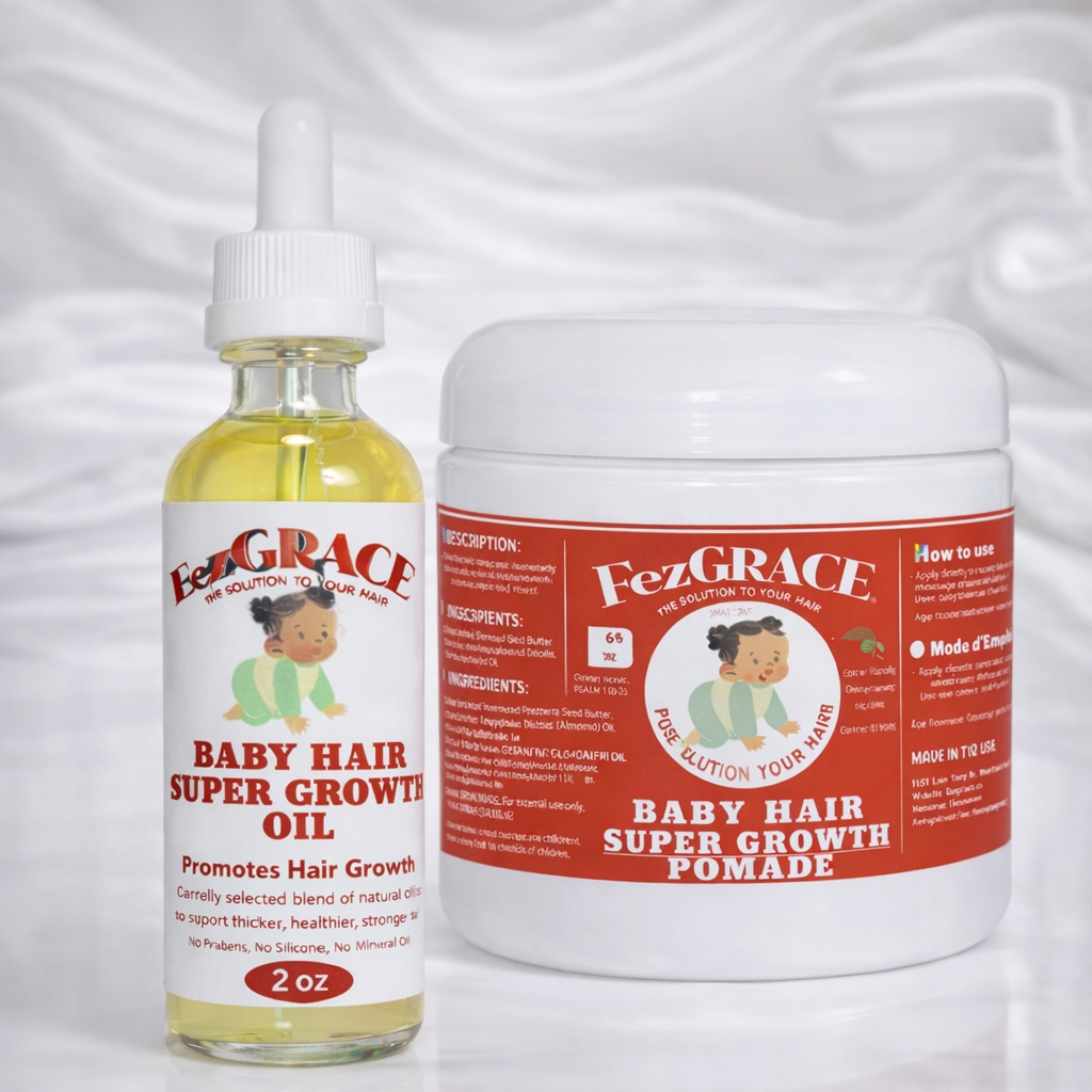 ORGANIC BABY MIRACLE DROPS & NOURISHING BABY HAIR POMADE